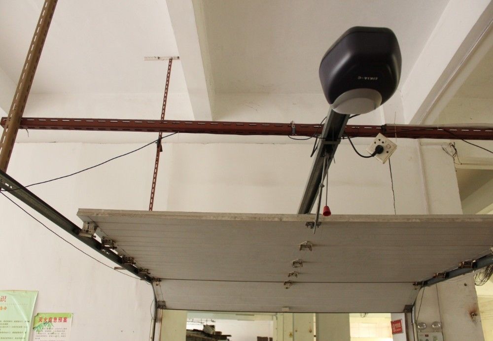 Roll Up Garage Door C Channel Opener Steel Material Wall Mounted